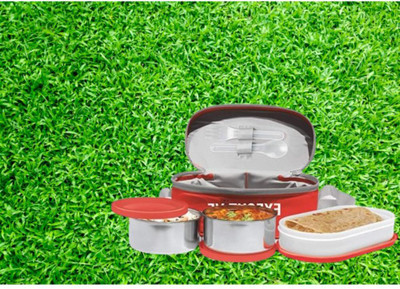 IDEAL PRIME SS2 LB_858 3 Containers Lunch Box(1000 ml, Thermoware)