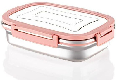 forsel Stainless Steel Leak-Proof Lunch Box 800ml (Pink) 1 Containers Lunch Box(800 ml, Thermoware)