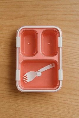 Kishorify Lunch Box For Kids, Adults, Men Women 3 Containers Lunch Box(1000 ml)