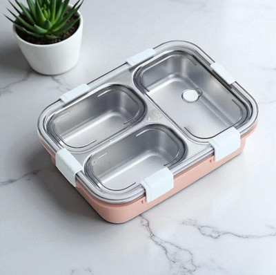 HPHCRAFTT Stainless_Steel_Lunch box_A94 3 Containers Lunch Box(1001 ml)