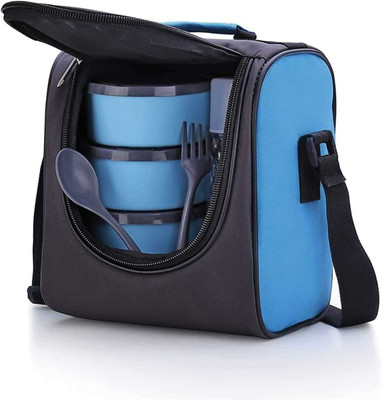 Varnee Air-Tight Stainless Steel Sky Lunch Box (900ml,Thermoware) 4 Containers Lunch Box(900 ml, Thermoware)