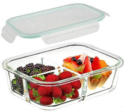 DREWIT ENTERPRISE 3 Compartment with LunchFood Prep 1 Containers (1000 ml, Thermoware) 1 Containers Lunch Box(1 L, Thermoware)