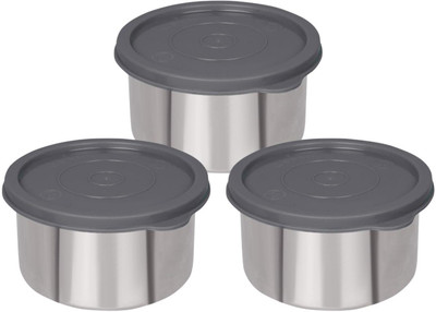 Osiya GREY Lunch Box Combo -1050 ML 3 Containers Lunch Box(1050 ml, Thermoware)