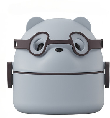 Culinary Crafts Panda_Purple 2 Containers Lunch Box(900 ml)