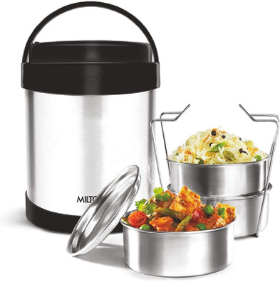 MILTON Royal Tiffin 3 Lunch Box 3 Containers Lunch Box(900 ml, Thermoware)
