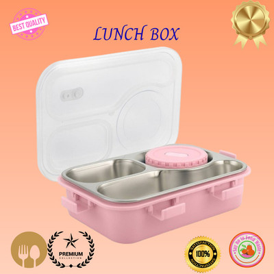 MOIRA INTERNATIONAL Insulated Lunch Box with Airtight Lid Bowl & Stainless Steel Liner Tiffin_A85 3 Containers Lunch Box(950 ml, Thermoware)