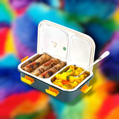 ZingZest Plastic Fridge Container  - 750 ml(Green)