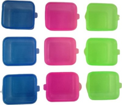 Smark Mini Plastic Jwellary Box/Container for Women and Girls (12pcs)(Multicolor) 1 Containers Lunch Box(100 ml)