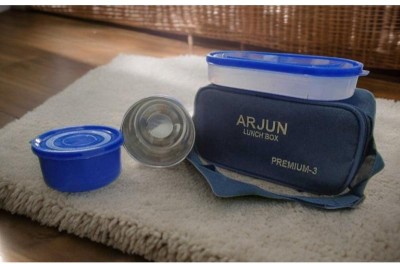 Arjun Classic SS Lunch box LBC1065 2 Containers Lunch Box(1200 ml, Thermoware)