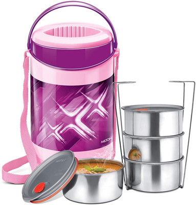 MILTON ECONA DELUXE 4 4 Containers Lunch Box(750 ml, Thermoware)