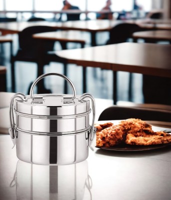 Sammyimpact 2_container_StainlessSteel_Lunchbox_SammyImpact_SI-058 2 Containers Lunch Box(750 ml)