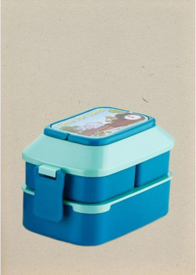 SOHAM Lunchbox_3 container_Blue_61 3 Containers Lunch Box(1200 ml)
