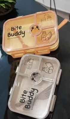 sk bazaar Bite lunch box ab 4 Containers Lunch Box(800 ml, Thermoware)