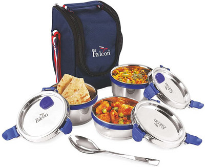 FALCON 3 PCS TIFFIN BOX S/W 800 ML 3 Containers Lunch Box(800 ml)