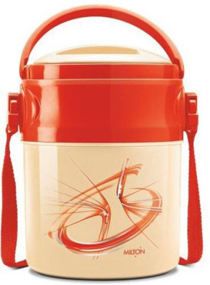 MILTON Deluxe Insulated Leak Proof Ideal For Office 3 Containers Lunch Box(600 ml, Thermoware)