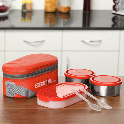 MILTON Executive 3 Containers Lunch Box(1010 ml, Thermoware)