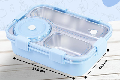 HM EVOTEK Food Storage Bento Box with Leakproof Lid and BPA-Free Materials 1 Containers Lunch Box(850 ml, Thermoware)
