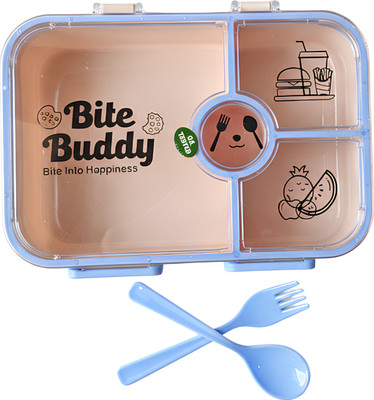 AndMCartel Lunch Box with Spoons, BPA-Free Food Grade Material, Insulated Container (green) 3 Containers Lunch Box(1000 ml)