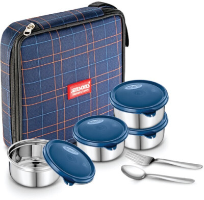 Jensons Easy Delicious lunch box Comes with beautiful combo and bag Container 4 Containers Lunch Box(350 ml)