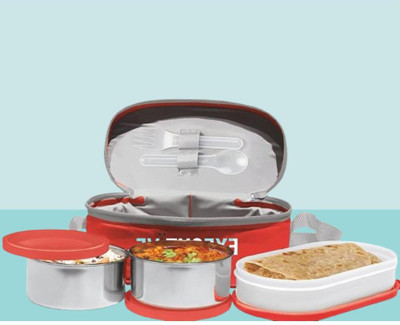 IDEAL PRIME SS2 LB_798 3 Containers Lunch Box(1000 ml, Thermoware)