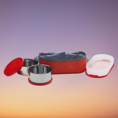 IDEAL PRIME SS2 LB_756 3 Containers Lunch Box(1000 ml, Thermoware)