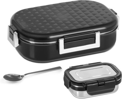 Jaypee Plus Snapsteel 1 Containers Lunch Box(650 ml)