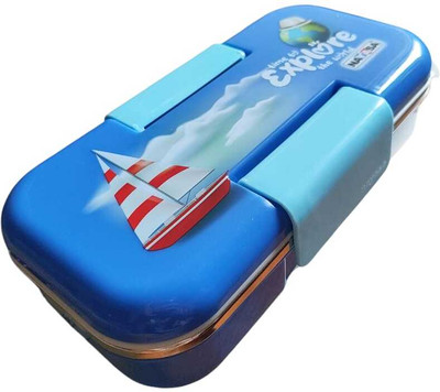 NAYASA Macro-small Insulated Lunchbox Steel Inner, Leakproof, Durable 1 Containers Lunch Box(300 ml)