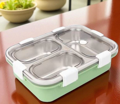 HPHCRAFTT Stainless_Steel_Lunch box_A293 3 Containers Lunch Box(1001 ml)
