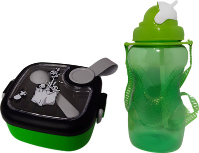 LunchBox School Lunch Box With Water Bottle for kids | leakproof, BPA-free, Heigh quality 1 Containers Lunch Box(700 ml)