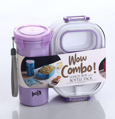 Flipkart SmartBuy plastic lunchbox and bottle combo for kids 1 Containers Lunch Box(1000 ml)
