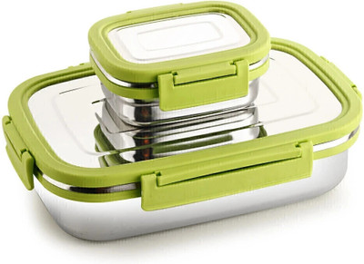 Ganesh CRAZE LUNCH BOX (JUNIOR) 2 Containers Lunch Box(650 ml)