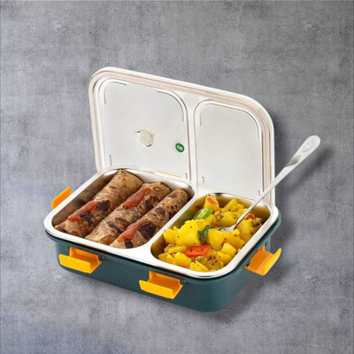 ZingZest Plastic Grocery Container  - 750 ml(Green)