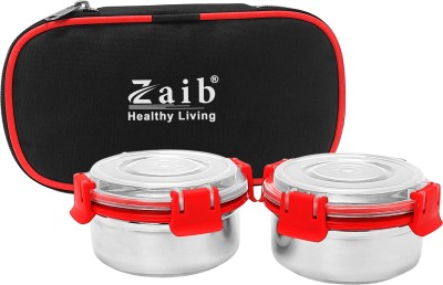 Zaib Tiffin box container set for office kids school collage 2 Containers Lunch Box(350 ml, Thermoware)
