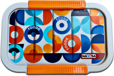 NAYASA Autobot 2 Containers Lunch Box(700 ml, Thermoware)