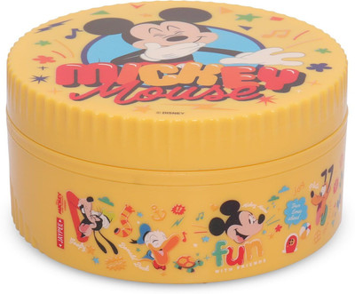 JAYPEE Unimunch PU Insulated Mickey and Friends Steel Lunch Box with steel dish for Kid 1 Containers Lunch Box(375 ml)