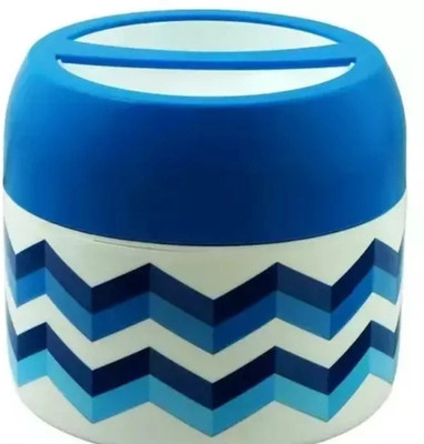 RATAN Mini Meal Blue Round Insulated 2 Container Lunch Box/tiffin 350 ml 1 Containers Lunch Box(350 ml, Thermoware)