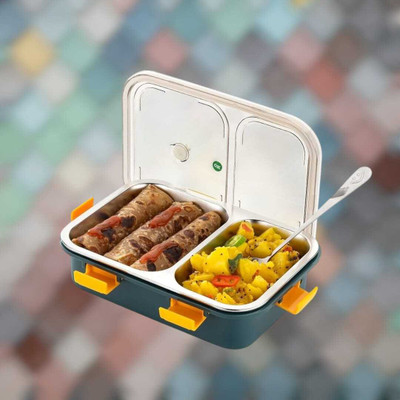 ZingZest Plastic Fridge Container  - 750 ml(Green)