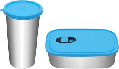 Jaypee Plus Combo of Unicorn Lunch Box and Tumbler 1 Containers Lunch Box(500 ml)
