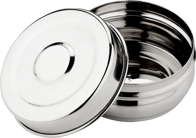 DOKCHAN Steel Utility Container  - 400 ml(Silver)