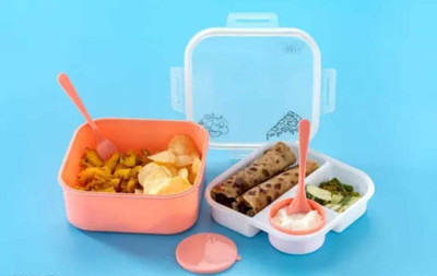 Elite commerce lunch box for Office Workers, Students 1 Containers Lunch Box(250 ml, Thermoware)