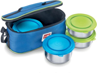 Judge Insulated TiffinBox with Pouch 4PC 1 Containers Lunch Box(350 ml)