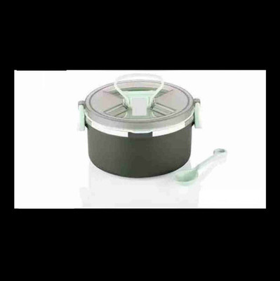 ksr Stainless Steel Lunch Box|Lock Lid|Spoon | 1000ml Capacity | Leak-Proof |Durable 1 Containers Lunch Box(1000 ml, Thermoware)