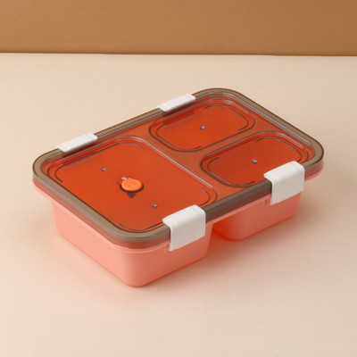 Akshar Enterprise Lunch Box 3 Compartment,for School & Office Men (1000 ML) 1 Containers Lunch Box(1000 ml)