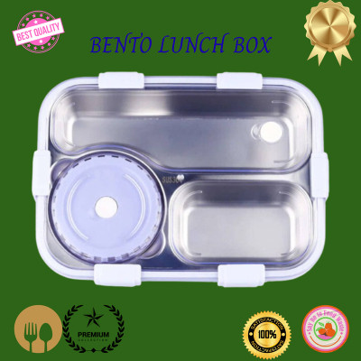 MOIRA INTERNATIONAL Lunch Box for Kids Compartment Insulated Stainless Steel Tiffin Box for KID_L304 3 Containers Lunch Box(750 ml, Thermoware)