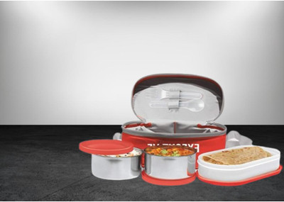 IDEAL PRIME SS2 LB_933 3 Containers Lunch Box(1000 ml, Thermoware)