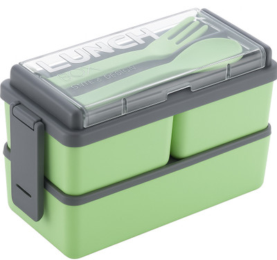 TezBuy Enterprises DOUBLE LAYER LUNCH BOX 3 Containers Lunch Box(500 ml, Thermoware)