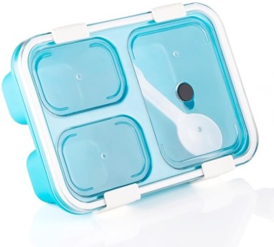 Analog Kitchenware 3 Compartment Kids/School/College/Office Lunch Box - 1000 ML 1 Containers Lunch Box(1000 ml)