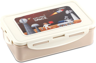 JAYPEE NUTER BUTER Senior Space Print Lunch Box Clip Lock Tiffin Box for School Kids 1 Containers Lunch Box(1100 ml)