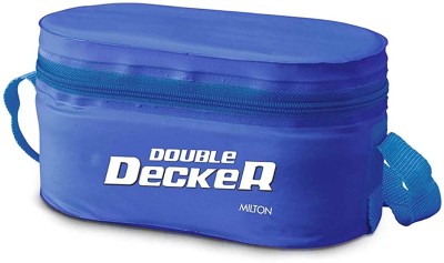 MILTON DOUBLE DECKER 3 CONTAINER LUNCH BOX 3 Containers Lunch Box(500 ml, Thermoware)