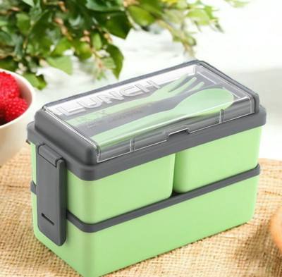 Lunchbox plastic Lunch box 3 Containers Lunch Box(1200 ml)